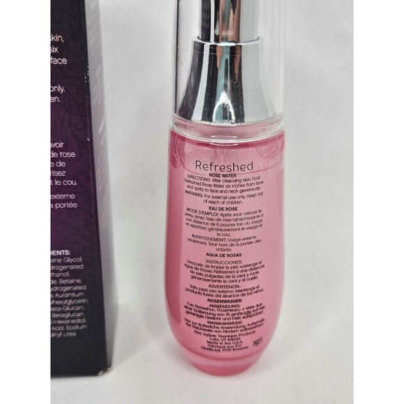 Younique Refreshed Rose Water 1.35 Fl Oz New Sealed - Picture 3 of 6
